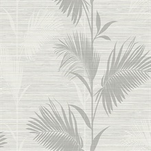 Away On Holiday Grey Palm