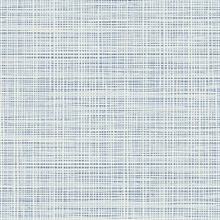 Baby Blue & White Abstract Faux Weave Texture Wallpaper