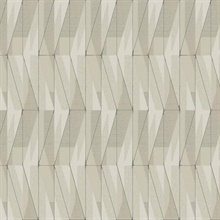 Beige On An Angle Geometric Wallpaper