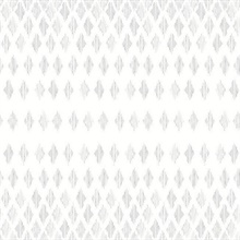 Grey &amp; White Diamond Ombre Wallpaper