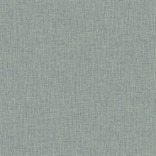Light Teal Tweed Woven Linen Wallpaper