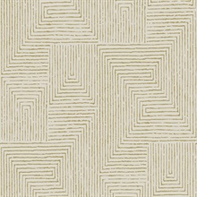 Mortenson Gold Geometric Wallpaper