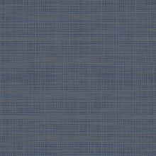Navy Blue Abstract Weave Texture Wallpaper