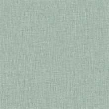 Seafoam Tweed Woven Linen Wallpaper