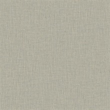 Smoke Tweed Woven Linen Wallpaper