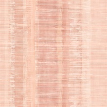 Tikki Faux Vertical Weathered Stripe Pink Wallpaper