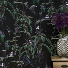 Folia Dark Wallpaper