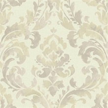 Iridescent Framed Damask | NV6068