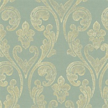 Sage Damask Scroll | 297-40902