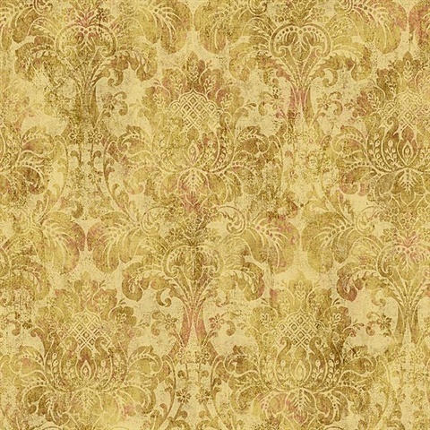 Gold Damask