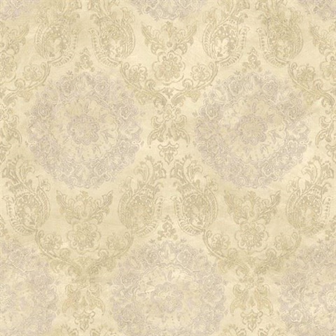 Neutral Sofonisba Damask | ART25021