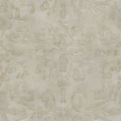 Grey Venetian Damask