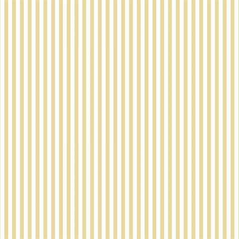 Yellow Stripe | FK34411 | Yellow & White Stripe Wallpaper