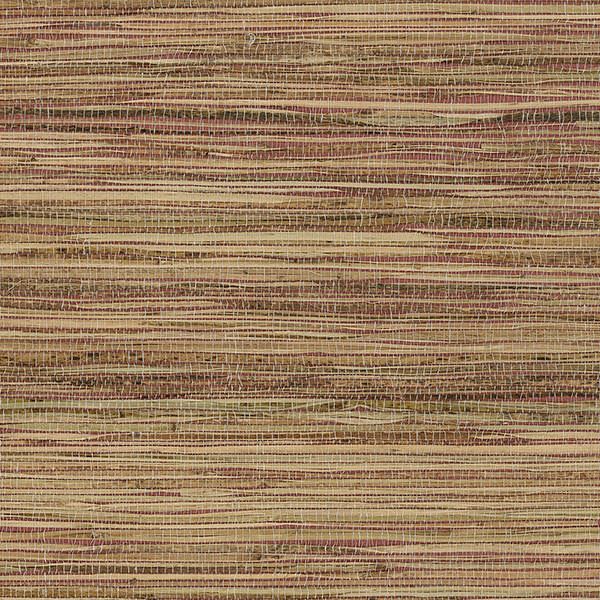 Red Woven Grasscloth | 488-415 | Designer Grasscloth Red