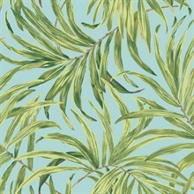 AT7050 | Bali Leaves | Green Tropical Leaf Wallpaper For Walls