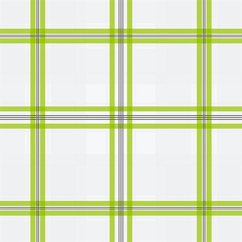 Lime Green Plaid