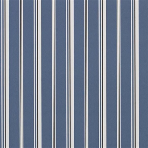 Laurelton Stripe Porcelain Blue