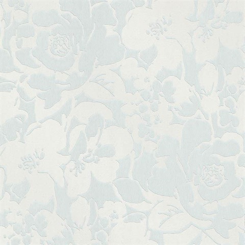 Eccentricity Light Blue Damask