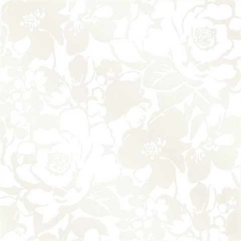 Eccentricity White Damask