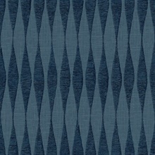 Alfonso Slate Blue Ogee Wallpaper