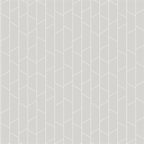 Angle Grey Geometric Wallpaper