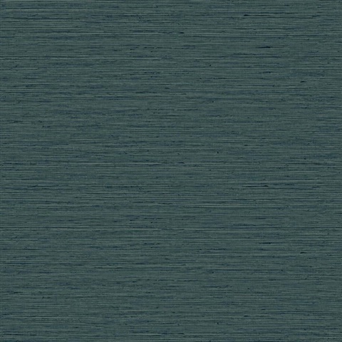 Aquamarine Edmond Faux Sisal Wallpaper