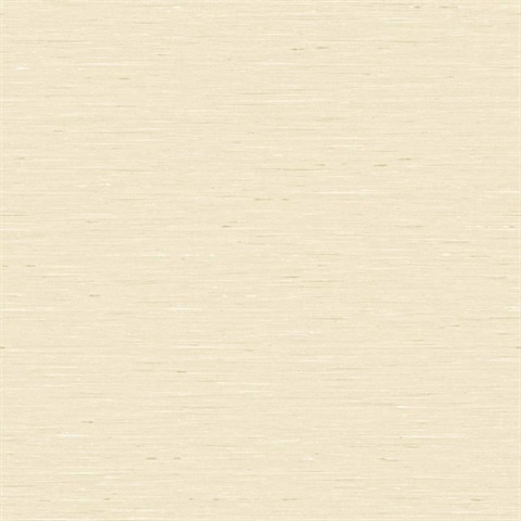 Bangkok 27 Beige Faux Linen Wallpaper