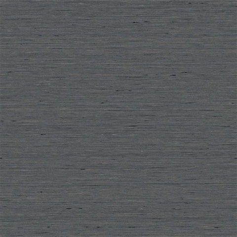 Bangkok 27 Charcoal Fabric Backed Vinyl Wallpaper