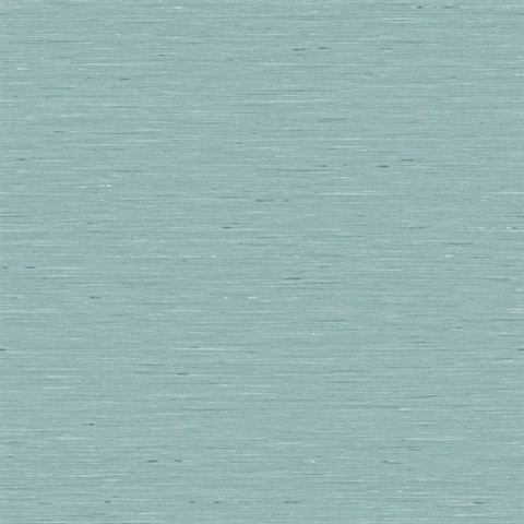 Bangkok 27 Sky Blue Faux Linen Wallpaper