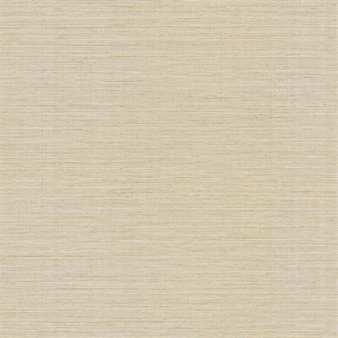 Bethel Ivoire Faux Grasscloth Wallpaper