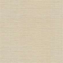 Bethel Ivoire Faux Grasscloth Wallpaper