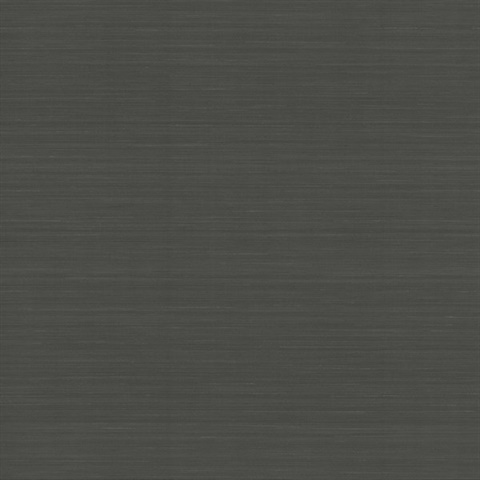 Black Faux Coastal Grasscloth Commercial Wallpaper