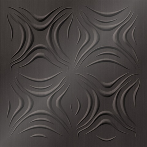 Blossom Ceiling Panels Brushed Nickel