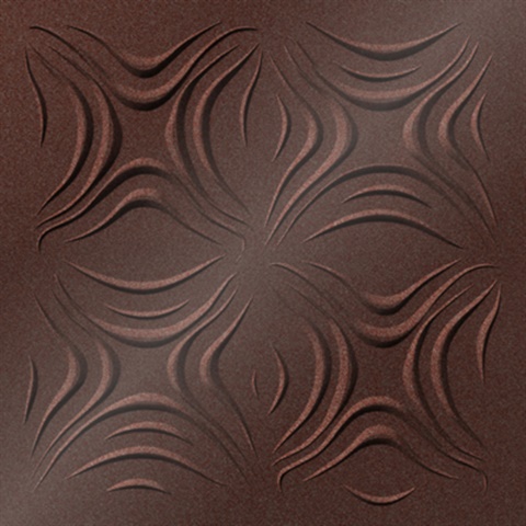 Blossom Ceiling Panels Copper