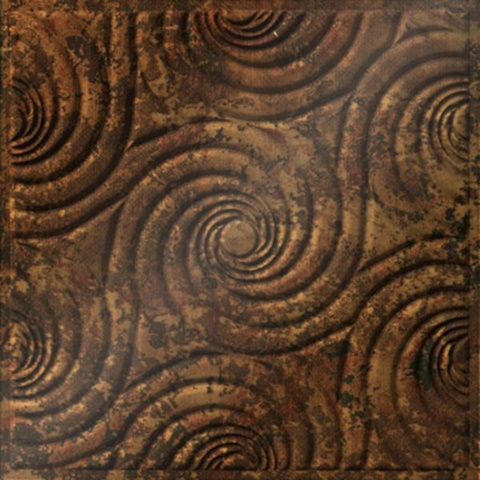 Bouquet Ceiling Panels Bronze Patina