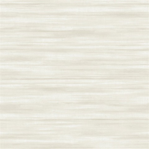 Brushed Linen White Faux Canvas Wallpaper