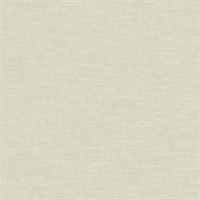 Chambray Sage Fabric Weave Wallpaper