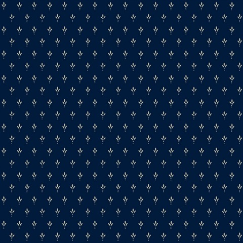 Charm Navy Blue Wallpaper