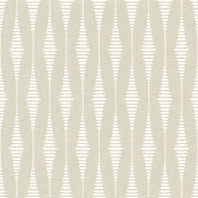 Chillbourne Balanced Beige Linen Stripe Wallpaper