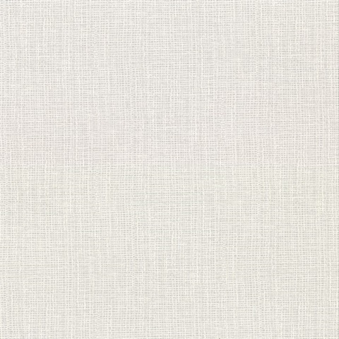 Claremont Off-White Faux Grasscloth Wallpaper