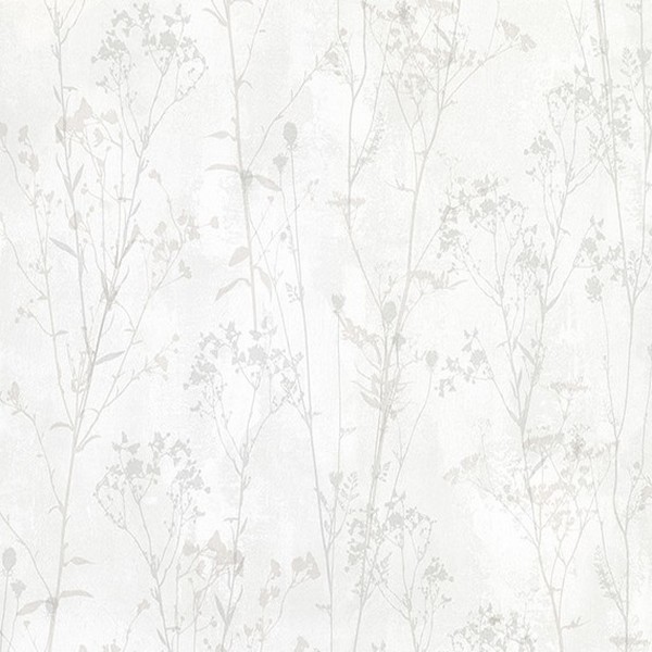 2836-802016 Cordelia Off-White Floral Silhouettes |