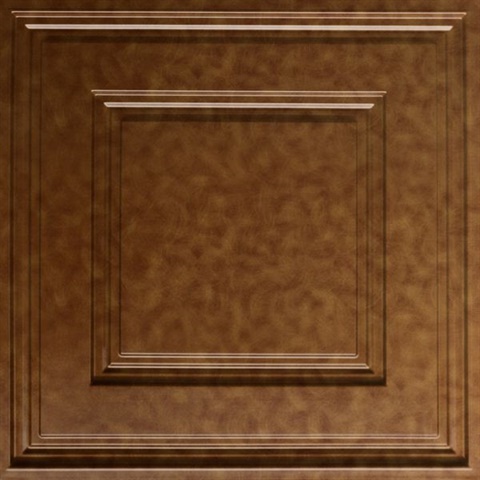 Cubed Ceiling Panels Copper