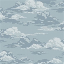 Cumulus Blue Clouds Wallpaper