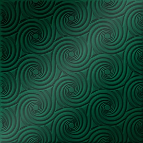 Cyclone Ceiling Panels Metallic Green