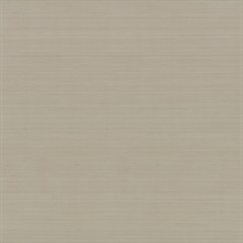 Dark Taupe Faux Coastal Grasscloth Commercial Wallpaper