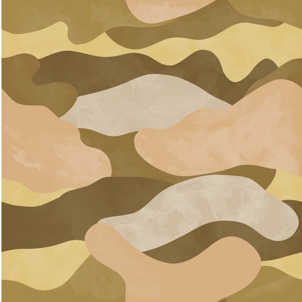 Camo Style - Black and Yellow Camouflage | Art Board Print