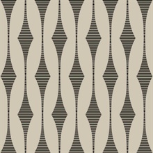 Dorado Zebra Geometric Stripe Wallpaper