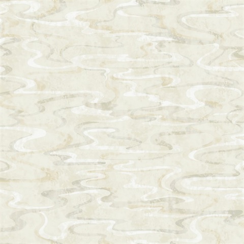 Dreamland Oyster Wavy Wallpaper