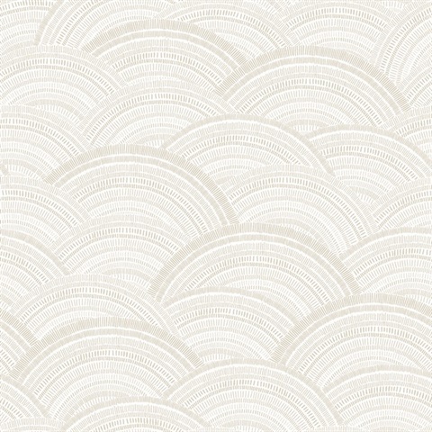 Encircle Dove Geometric Wallpaper