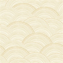 Encircle Yellow Geometric Wallpaper